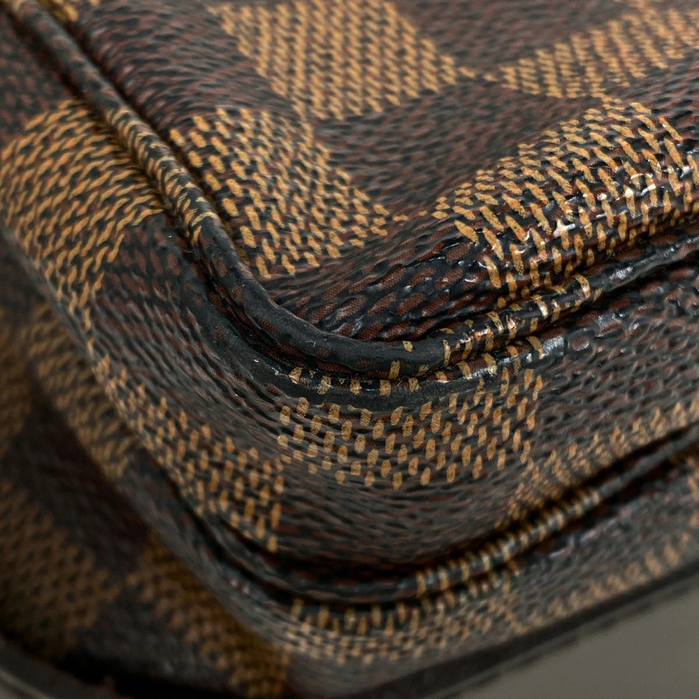Louis Vuitton Bag Brown Shoulder Crossbody Naviglio Damier